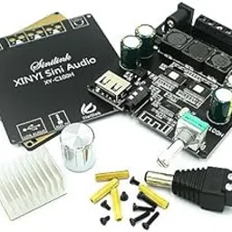 FlyRobo HIFI AUX TPA3116 XINYI Sini Audio 2 * 100W Digital Power Amplifier Board-picture-59