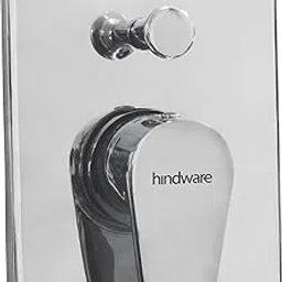 Hindware Italian Collection F360015CP Element Exposed Part Kit of Single Lever Hi-Flow Divertor (Suitable for F8591), Brass with Chrome Finish-image-35