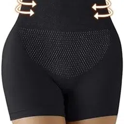 skyunion Women Waist Shapewear with Anti Rolling Strip Tummy Control Tucker Waist Slimming Panties Shapewear Underwear Waist Shapewear (Free Size)-picture-38