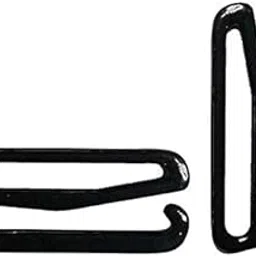 LICHTS® 100x Metal Black Lingerie Hardware Sewing Clip Hook Eye 15mm for Bra Strap|Crafts | Sewing | Other Sewing-image-47