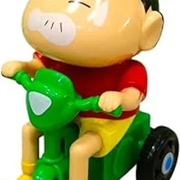 Cartoon Character Kids Tricycle, Green and Red Plastic Toy Vehicle with Wheels, Educational Ride-on for Toddlers-picture-26