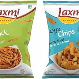 Laxmi Namkeen Combo of SOYA CHIPS & SOYA STICKS | Crispy, Crunchy & Spicy Soya Snack | Ready to Eat Delicious|Healthy and Tasty snacks |Pack of 2 (200 GMS EACH)…-picture-28