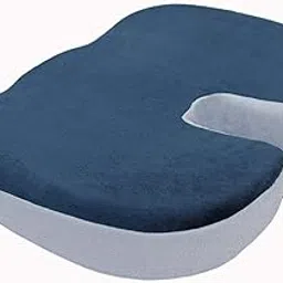 Backfit ® Coccyx Blue Color Seat Cushion for Tailbone Pain Relief – for Office/Home Chair-picture-17