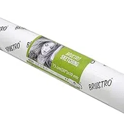 Brustro Artist Drawing Paper roll 120 GSM. Size 75 cm(30") x10 mtr-image-29