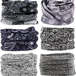 mobest Neck Gaiter Mask Face Scarf Bandana Tube Cover Headwear Balaclava Headband Headwrap for Men and Women-picture-54