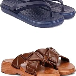Women's Comfortable Sandal,Casual Lightweight Sandal for Everyday Wear I (Combo 2)-1977-1890-picture-17