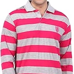 wild elephant Latest Trendy Men Polo T-Shirt | Full Sleeve T-Shirts | Cotton Blend | Gymwear | Casual | Dailywear | Summer Wear T Shirt for Men-picture-56