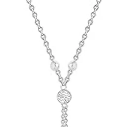 minutiae Stylish Austrian Crystal Pendant Necklace For Women With Extendable Chain-picture-12