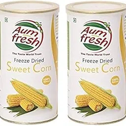 Aumfresh Freeze Dried Sweet Corn, (50g x 2) - Pack of 2 Combo-picture-11