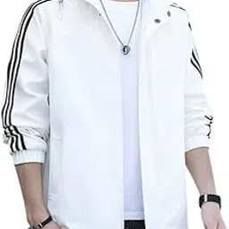 fensir Men's Winter Sports Jacket Stand-Up Collar Hooded Simple jacket for winter-picture-25