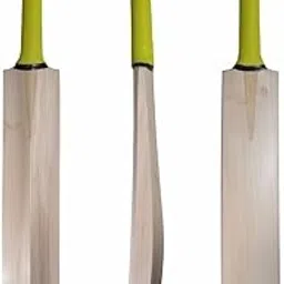 TR Sports Kashmir Willow Plain Cricket Bat, Full Size, Soft Handle, for Hard Tennis Ball (Pack of 1)-picture-11