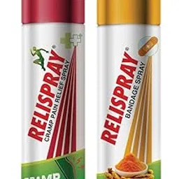 RELISPRAY Cramp Pain Relief Spray & Bandage Spray | Ayurvedic Spray | 36g Combo of 2-picture-10