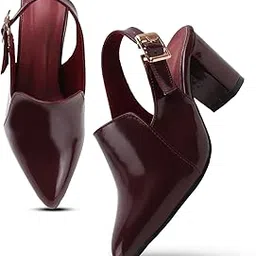 tryme Trendy Solid Stylish Heel Sandals For Women And Girls-picture-28