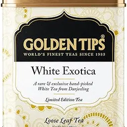 Golden Tips White Exotica Tea Loose Leaves Tin can (25 Gram, 12 cups)-picture-23