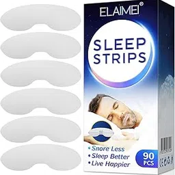 Sleep Strips Mouth Tape, Anti Snoring Sleep Strips Disposable Mouth Strips Tape Reduce Mouth Dryness Sore-picture-64