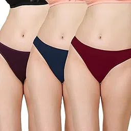 Women Super Combed 100% Pure Cotton Mid Waist Bikini Panty | Cotton Underwear with Elastic Waistband | Low Waist Comfort Fit-image-73