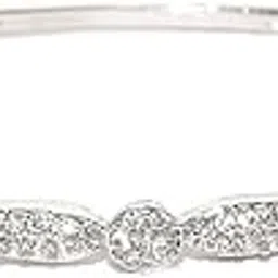 zaveri pearls Real Diamond Look Rhodium Plated Beautiful Bracelet ZPFK5565-picture-50