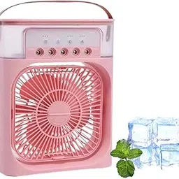 Drumstone (𝐒𝐩𝐞𝐜𝐢𝐚𝐥 𝟏𝟓 𝐘𝐞𝐚𝐫𝐬 𝐖𝐚𝐫𝐫𝐚𝐧𝐭𝐲) 3-in-1 USB Air Cooler Fan with Ice Mist & Humidifier, Mini Personal AC with 3 Speeds, Timer, Adjustable Wind Direction, Ultra-Quiet-picture-23