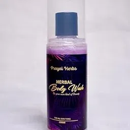 Natural Herbal Body Wash with 32 Herbs and Fruits, Chemical-Free Formula, Anti-aging and Brightening Benefits, Deep Moisturizing-(200-ml) image 1