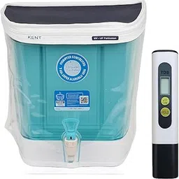 Nuvana Combo – Body Protective Cover Compatible with Kent Maxx RO+UV+UF (Black) + Digital TDS Meter Water Quality Tester for Drinking Water, Aquariums, Hydroponics & Purifiers-image-1