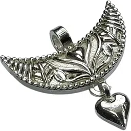 gahenaz Silver Jiutiya (जिउतिया) / Jitiya (जितिया) / Jivitputrika (जीवित्पुत्रिका) / Jimutavahana with Heart Charm, Traditional Jiutiya Festival Jewellery-picture-40