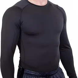 esteem apparel Core Tight Pro Men's Long Sleeve Compression Shirt Athletic Base Layer for Performance Workouts-picture-10