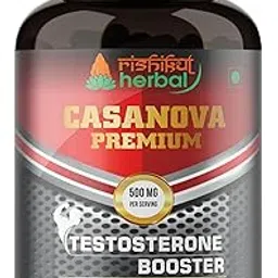 RISHIKUL HERBAL Casanova Premium Capsules with Swarn Bhasm | FSSAI-Approved with 13 Ayurvedic Herbs Shilajit Original, Ashwagandha & Safed Musli | For Men Strength, Stamina - Performance &Testosterone Booster 60 Capsules-picture-38