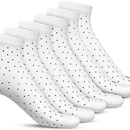 Bamboo Ankle Socks for Men & Women Office, Lounge, Cycling & Running Seamless, Super Soft, Breathable & Anti-Odor - Pack of 6-image-16