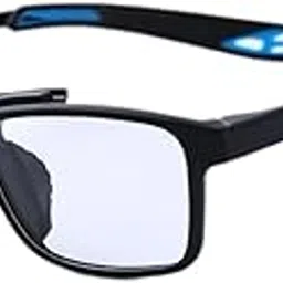 Merishopp Basketball Glasses Sturdy Lightweight Eyewear for Football Basketball Tennis Blue-picture-14