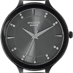Sonata Poze Quartz Analog Gun Dial Metal Strap Watch for Women-SP80015QL01-picture-16