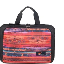 Protecta The Professional Office Laptop Bag Briefcase For Women & Men Fits Laptops & MacBooks With Screen Size Up to 13" Inch - Ideal For Office & Work - Black & Red Vine Print-picture-26