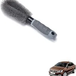 Kozdiko Car Alloy Wheel Brush Hub Clean Wash Useful Rim Brush for Volkswagen Vento-picture-36