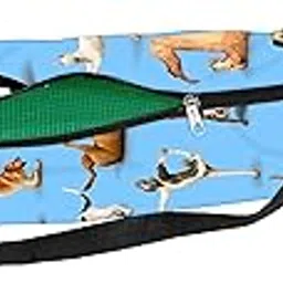Active Elements Direct from Factory - Canvas Yoga Mat Bag/Cover. Easy Fit up to 4 mm Thick Yoga Mat. Print Design : Pets/Dogs Yoga Posture asana- dharana, dhyana, Niyama, pranayama etc-picture-11