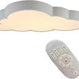 MERISHOPP Flush Mount Ceiling Lamp with Remote for Boys Girl Room Ceiling Living Room-picture-47