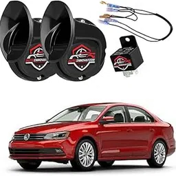 AUTOINNOVATION 12V Snail Electric Car Horn - Ultra Loud Air Horns for Scooters, Bikes, Trucks, and Vans (Pack of 2)-picture-44