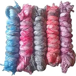 J M Creation Cotton Blend Tye-Dye Print Solid Dupatta for Women | Soft & Lightweight Ethnic Dupatta | Regular Wear, Casual, Indian Stole/Scarf/Chunni for Girls & Ladies (Pack of 5)-picture-21