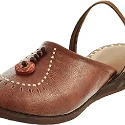 gn leather crafts Traditional Jaipuri Women Leather Mojaris Juti-picture-42