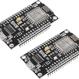 Scriptronics® ESP8266 NodeMCU CH340 Lolin ESP-12E Internet WiFi Development Board Open Source Serial Wireless Module Internet for A_rduino IDE Micropython (2 Piece)-image-34