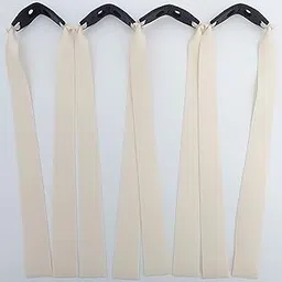 4 Pieces of 24CM Length Powerful Fast Rebound Slingshot Replacement Flat Band Catapult Rubber Band Accessories (1.2MM, Flat Band) image 1