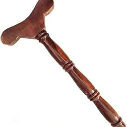 generic Handcrafted Wooden Yoga Danda Meditation Stick | Pure Wood Meditation Stick for Mala Jaap, Mantra Dhyan, and Yoga Asanas (YOGA-PLAIN, MEDIUM)-picture-39