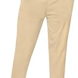 novelnest Rayon Women Pant Half-Elasticated Waist Regular Slim Fit Trouser, Pocket Pants for Office School Formal Casual Daily Use_Free Size(28-32 Waist)-picture-38