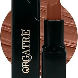 Orgatre Lush Lips Long Lasting Bullet Lipstick For Women | Intense Color Non-Drying | Highly Pigmented Non-Transfer (Peach)-image-50