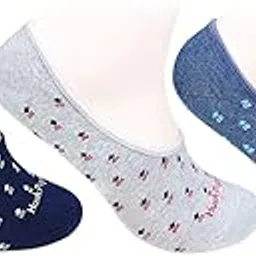 hush puppies Men's Cotton Liners Ankle Length Socks (Brohpfm-04-Po3_Multicolor_Free Size)-picture-36