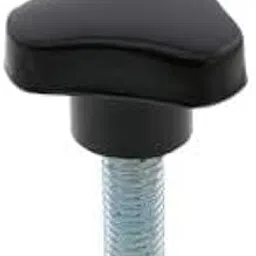 M8 x 10mm length knob of 36mm head dia three star trianguler head lobe bakelite clamping screw knobs - 1 No-image-29