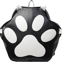Backpack for Women Fashion Portable Funny PU Leather Cute Waterproof Cartoon Black|Clothing, Shoes & Accessories | Womens Handbags & Bags-image-27