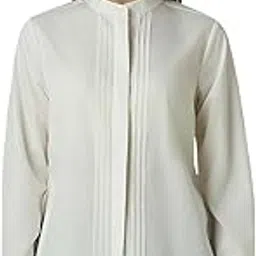 van heusen Women's Polyester Solid Regular Fit Shirt-picture-28