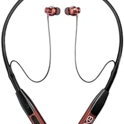 NXB Comfort Series Bluetooth Neckband Blue-Maroon in - Earphones | Type-C Fast Charging, Bluetooth 5.3, 10m Range, 1Hr Charge, Fast Charging Headset, Wireless with Mic in Neckbands-picture-41
