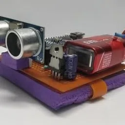 Third Eye for Blinds Project DIY Ultrasonic Distance Sensor Kit school & college scence project E IDEA ROBOTICS-picture-35