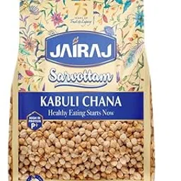 Jairaj Sarvottam Kabuli Chana, 1kg | High-Protein, Gluten-Free, Vegan, Rich in Fibre, Vitamins & Minerals, Exotic Flavor, Perfect for Healthy Meals and Dishes-picture-53