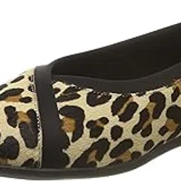 clarks Women Leopard PRT Pony Leather Loafers-3.5 UK (36 EU) (26146145)-picture-29